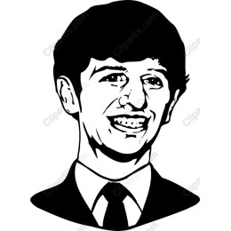 Vintage Music Icon Black-and-White Portrait