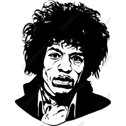 Legendary Icon Black & White Portrait