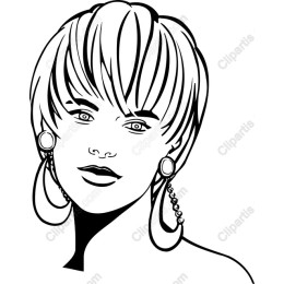 Elegant Young Woman