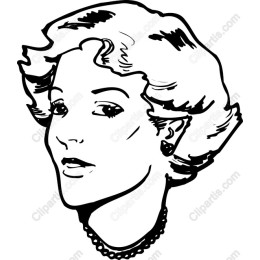 Vintage Elegance Woman