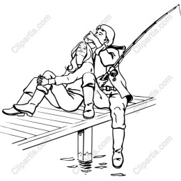 Leisure Fishing Scene