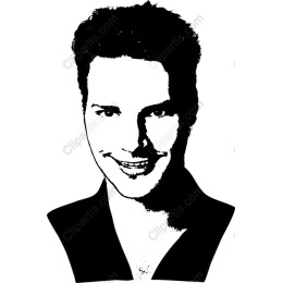 Charismatic Male in Black and White