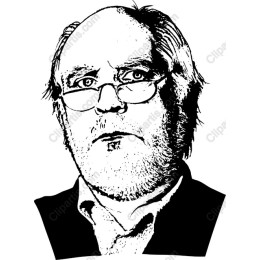 Distinguished Black and White Portrait