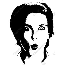 Surprising Expression Monochrome