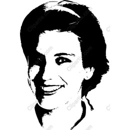 Striking Black and White Portrait