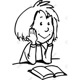 Curious Child Reading