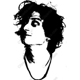 Curious Spirit Black and White Portrait