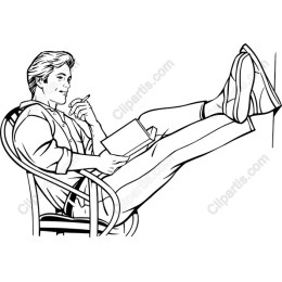 Relaxed Male Figure