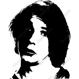 Black-and-White Portrait
