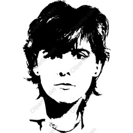 Black and White Minimalist Portrait
