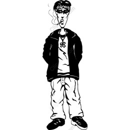 Urban Street Style Character