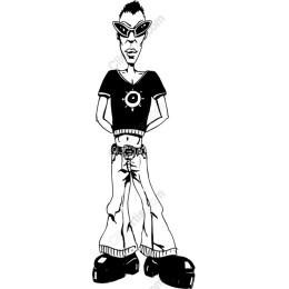 Edgy Urban Character