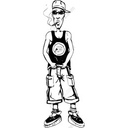 Urban Hip-Hop Character