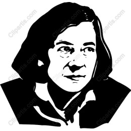 Elegant Black-and-White Portrait