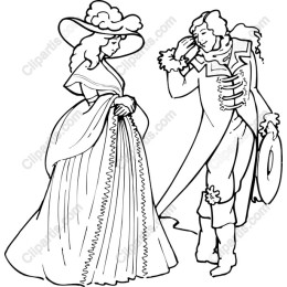 Elegant 18th Century Couple