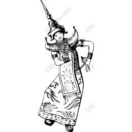 Elegant Traditional Dancer