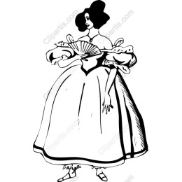 Elegant Vintage Lady