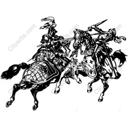 Medieval Knights Jousting