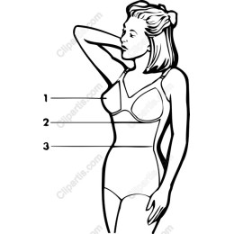 Classic Retro Bodysuit Woman