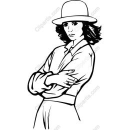 Chic Elegance: Stylish Woman