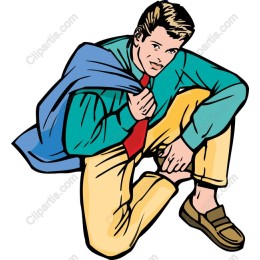 Stylish Man in Casual Pose