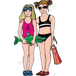 Playful Summer Girls