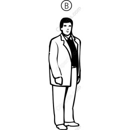 Sophisticated Male Figure