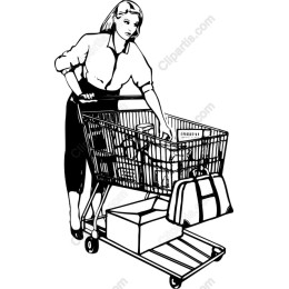Chic Shopping Cart