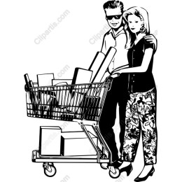 Stylish Couple Shopping