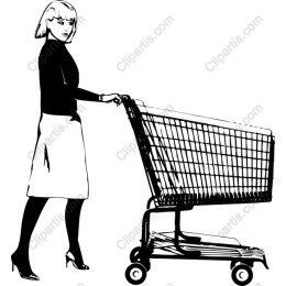 Chic Shopping Cart