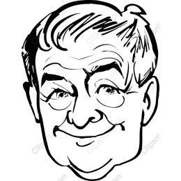 Cheerful Elderly Man