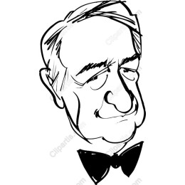 Whimsical Gentleman Caricature