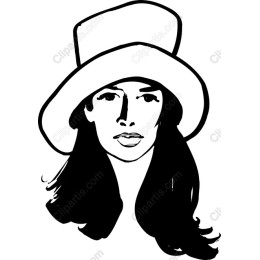 Elegant Lady in Hat