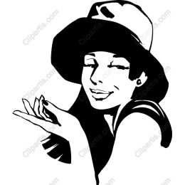 Elegant Vintage Woman