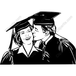 Heartwarming Couple Graduation