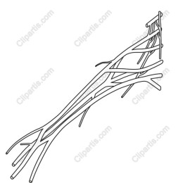Stylized Tree Branch