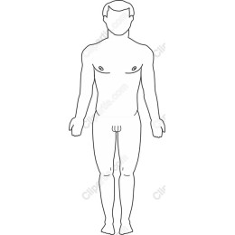 Minimalist Male Figure