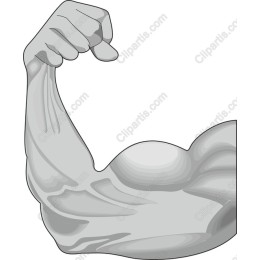 Mighty Flexed Arm