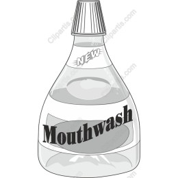 Mouthwash Bottle