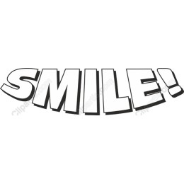 SMILE! Typographic