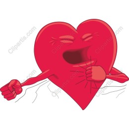 Cheerful Anthropomorphic Heart