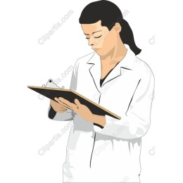 Professional Woman in Lab Coat