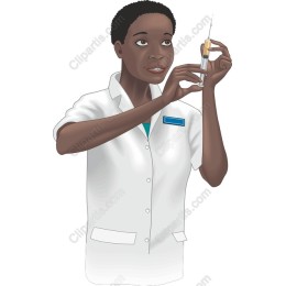 Healthcare Professional Preparing Syringe