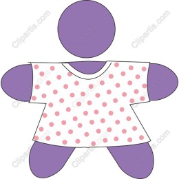 Playful Polka-Dot Character