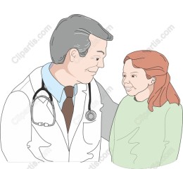Compassionate Doctor and Child