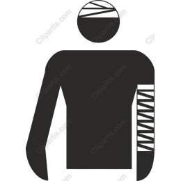 Stylized Bandaged Figure