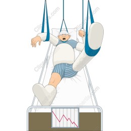 Comical Hospital Bed Patient