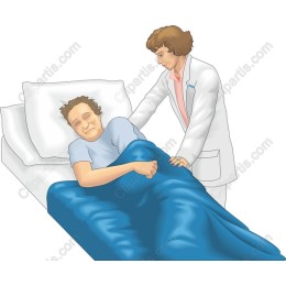 Caring Doctor with Patient