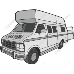 Retro Camper Van