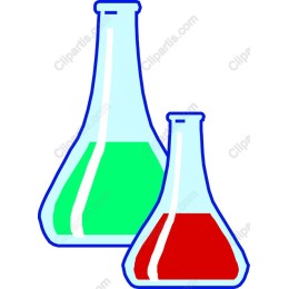 Colorful Laboratory Flasks